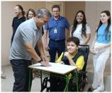 Assinatura de ata de partida para reforma do Colégio Estadual Arthur Costa e Silva - Mariópolis