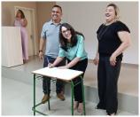 Assinatura de ata de partida para reforma do Colégio Estadual Arthur Costa e Silva - Mariópolis