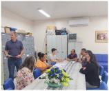 Assinatura da ata de partida para reforma do Colégio Estadual Padre Ponciano José de Araújo