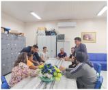 Assinatura da ata de partida para reforma do Colégio Estadual Padre Ponciano José de Araújo