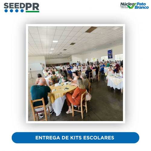 Entrega de kits Escolares