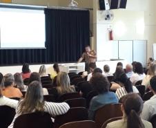 O Núcleo Regional de Educação de Pato Branco promoveu reunião com Diretores e Pedagogos das Instituições Estaduais de Ensino, Secretários Municipais de Educação e Equipes dos Setores do NRE. 