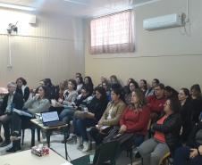O Núcleo Regional de Educação de Pato Branco realizou nos dias 13, 14 e 17 de maio, no auditório do Colégio La Salle, o II Encontro Formativo das Equipes Gestoras, com a participação dos Gestores e Pedagogos das instituições de ensino da Rede Estadual.