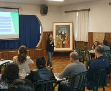 O Núcleo Regional de Educação de Pato Branco realizou nos dias 13, 14 e 17 de maio, no auditório do Colégio La Salle, o II Encontro Formativo das Equipes Gestoras, com a participação dos Gestores e Pedagogos das instituições de ensino da Rede Estadual.