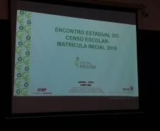 No dia 13 de junho de 2019, aconteceu no Colégio Estadual La Salle, no Município de Pato Branco, reunião de formação sobre o Censo Escolar 2019. 