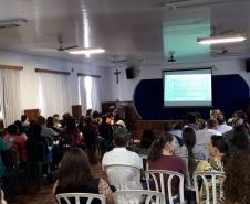No dia 13 de junho de 2019, aconteceu no Colégio Estadual La Salle, no Município de Pato Branco, reunião de formação sobre o Censo Escolar 2019. 