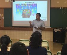 As Equipes Gestoras das Instituições Estaduais de Ensino do Núcleo Regional de Educação de Pato Branco estiveram reunidas no V Encontro Formativo, formação continuada que foi realizada no período de 02 a 06 de setembro de 2019, nos polos de Clevelândia, Mangueirinha e Pato Branco. 