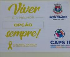 O CEEBJA de Pato Branco recebeu na noite de 25 de setembro de 2019, a Psicóloga Eliza Penachi, representando o CAPS II, Centro de Atenção Psicossocial desse município para ministrar uma palestra para alunos e professores.