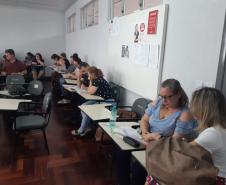 As Equipes Gestoras das Instituições Estaduais de Ensino do Núcleo Regional de Educação de Pato Branco estiveram reunidas no VI Encontro Formativo, formação continuada que foi realizada no dia 18 de outubro de 2019, no Município de Pato Branco.