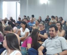 As Equipes Gestoras das Instituições Estaduais de Ensino do Núcleo Regional de Educação de Pato Branco estiveram reunidas no VII Encontro Formativo, formação continuada que foi realizada no dia 19 de novembro de 2019, na FADEP, no Município de Pato Branco.