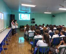 A Secretaria de Estado da Educação e do Esporte (Seed), em parceria com a Secretaria da Saúde do Estado do Paraná (Sesa), vem realizando ações contra a dengue, com objetivo de esclarecer e divulgar medidas preventivas no combate à doença.