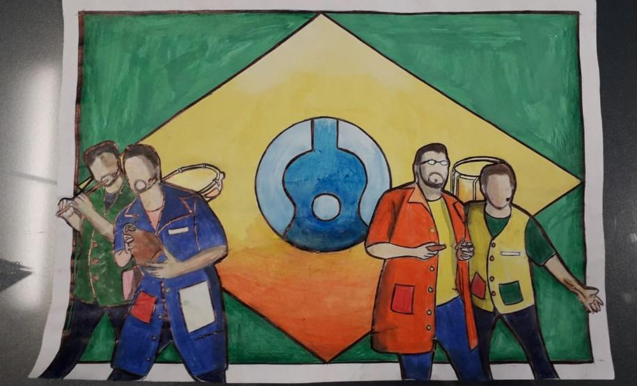 Espetáculo Linguagem e Arte! Concertos Didáticos da Música Brasileira! No dia 23 de abril de 2019, o grupo Parabolé Educação e Cultura, de Curitiba, esteve no Colégio Estadual Professor Agostinho Pereira, nos períodos da manhã e tarde com o espetáculo Linguagem e Arte! Concertos Didáticos da Música Brasileira, para os alunos do 6º ao 9º Ano.