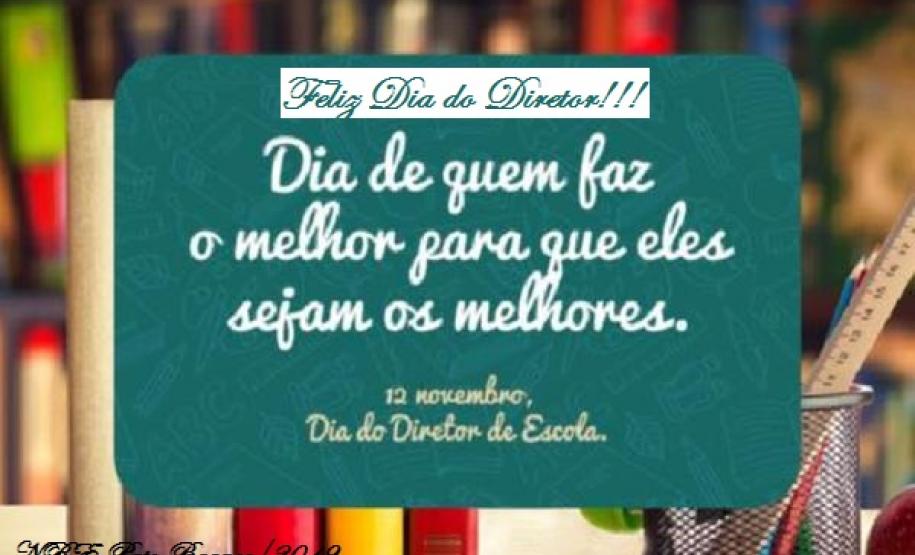 Feliz Dia do Diretor O que é que se encontra no início? 
O jardim ou o jardineiro? 
É o jardineiro. 
Havendo um jardineiro, 
mais cedo ou mais tarde 
um jardim aparecerá. 
Mas, havendo um jardim 
sem jardineiro, mais cedo ou 
mais tarde ele desaparecerá.
 O que é um jardineiro?
 Uma pessoa cujo
 os sonhos estão cheios de jardins.
 O que faz um jardim 
são os sonhos do jardineiro.
				Rubem Alves
Parabéns Diretor!!!