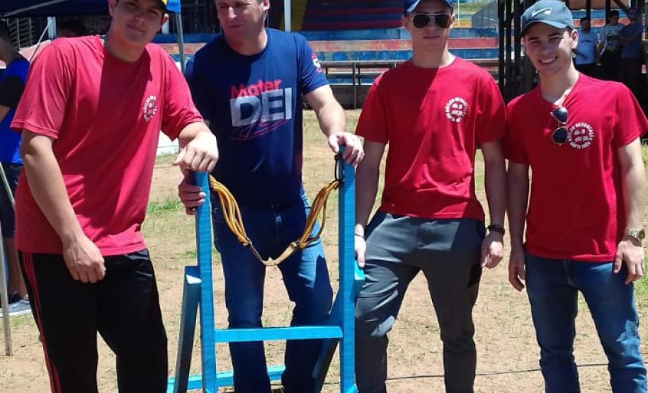 Colégio Estadual do Campo Santa Inês - EFM, do Município de Chopinzinho, esteve participando de 09 a 14/11/2019, da INVENTUM - IV Feira de Ciências, Tecnologia e Inovação em Pato Branco.