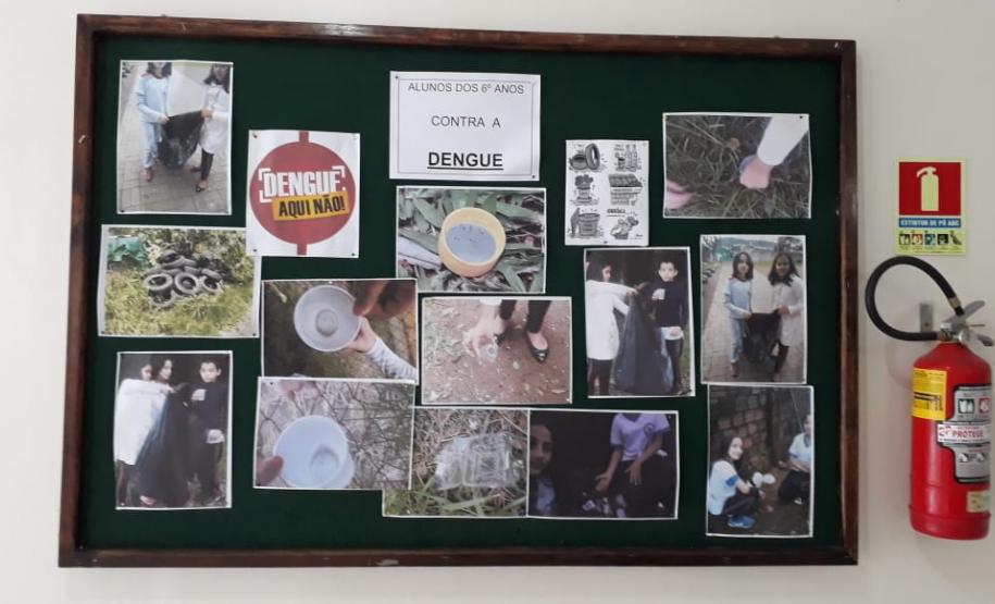 DIA D - DE COMBATE AO MOSQUITO AEDES AEGYPTI  NO NRE DE PATO BRANCO E INSTITUIÇÕES DE ENSINO No dia 18 de dezembro de 2019, dia D, de combate ao mosquito Aedes Aegypti, o Núcleo Regional de Educação de Pato Branco realizou ações do Paraná contra a Dengue.
