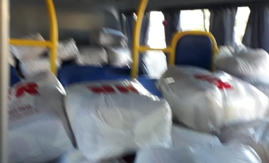 Projeto “SEGURANÇA ALIMENTAR EMERGENCIAL A CRIANÇAS E ADOLESCENTES INDÍGENAS E DE COMUNIDADES TRADICIONAIS” Em uma ação conjunta da SEJUF e SEED foram entregues 3441 cestas básicas para alunos das escolas Indígenas, Quilombola e do Campo no Núcleo Regional de Educação de Pato Branco.